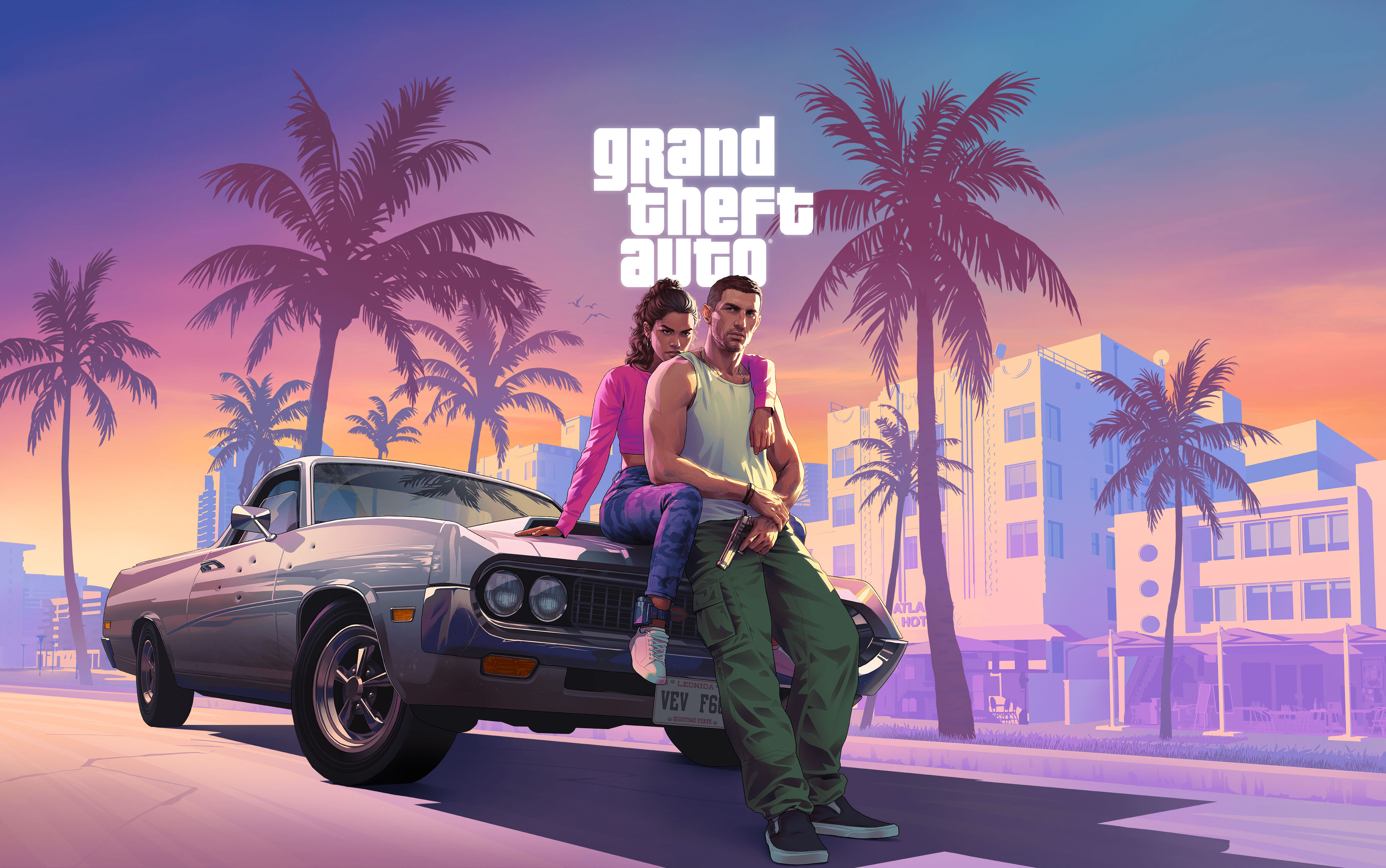 Arte oficial de Grand Theft Auto VI